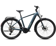Elektrinis dviratis Cube Nuride Hybrid Pro 800 deepteal'n'mėlynas 2027-58 cm (Dydis: 58 cm)