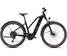 Elektrinis dviratis Cube Nuride Hybrid Pro 800 Allroad Trapeze juodas'n'bronze 2025-50 cm (Dydis: 50 cm)