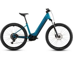 Elektrinis dviratis Cube Reaction Hybrid Performance 600 Easy Entry 27.5 electricblue'n'dazzle 2026-M (Dydis: M)