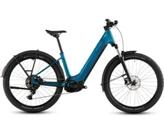 Elektrinis dviratis Cube Reaction Hybrid Performance 600 FE Easy Entry 27.5 electricblue'n'dazzle 2026-L (Dydis: L)