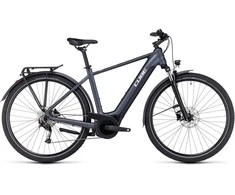 Elektrinis dviratis Cube Touring Hybrid ONE 500 pilkas'n'baltas 2024-50 cm / S (Dydis: 50 cm / S)