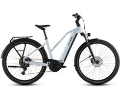 Elektrinis dviratis Cube Touring Hybrid ONE 600 Trapeze glacier'n'reflex 2026-54 cm (Dydis: 54 cm)