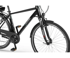 Elektrinis dviratis Ecobike Traffic 28 M Juodas 630Wh
