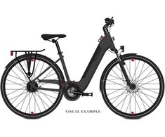 Elektrinis dviratis Tabou Mono UP ECO Plus 26 anthracite-red-16" (Dydis: 16")