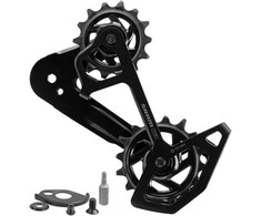 Galinio pavarų perjungėjo ratukų komplektas SRAM Eagle AXS T-Type alu full cage