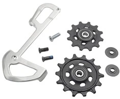 Galinio pavarų perjungėjo ratukų komplektas SRAM X01 Eagle X-Sync su kojelės dalimi