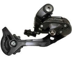 Galinis pavarų perjungėjas Shimano ALTUS RD-M370 9-speed juodas