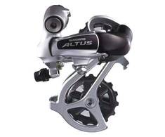 Galinis pavarų perjungėjas Shimano ALTUS RD-M310 7/8-speed sidabrinis