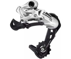 Galinis pavarų perjungėjas SRAM X5 medium cage 9-speed sidabrinis