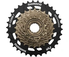 Galinis žvaigždžių blokas Shimano MF-TZ500 MegaRange 7-speed (užsukamas)