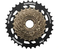 Galinis žvaigždžių blokas Shimano MF-TZ500 MegaRange 7-speed (užsukamas)