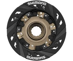 Galinis žvaigždžių blokas Shimano MF-TZ500 6 greičių su apsauga (užsukamas)
