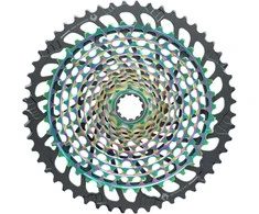 Galinis žvaigždžių blokas SRAM XG-1299 Eagle 12-speed 10-52T rainbow