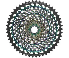 Galinis žvaigždžių blokas Sram XG-1299 Eagle XD 12-speed 10-50T Rainbow