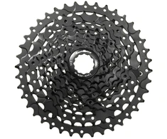 Galinis žvaigždžių blokas SunRace CSM98 9-speed 11-36T juodas