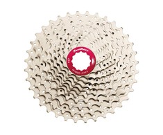 Galinis žvaigždžių blokas SunRace CSMX0 10-speed 11-36T metallic