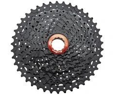 Galinis žvaigždžių blokas SunRace CSMX3 10-speed juodas-11-42T