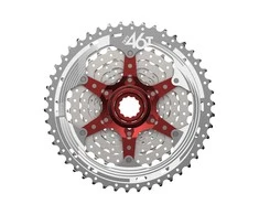 Galinis žvaigždžių blokas SunRace CSMX3 10-speed metallic-11-46T