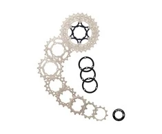 Galinis žvaigždžių blokas SunRace CSRS0 10-speed metallic-11-28T