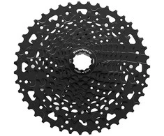 Galinis žvaigždžių blokas SunRace CSUS700 10-speed ed juodas-11-43T