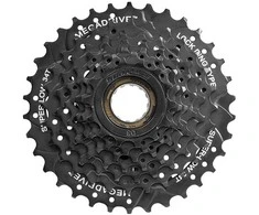 Galinis žvaigždžių blokas SunRace MFM300 7-speed 14-34T juodas (užsukamas)