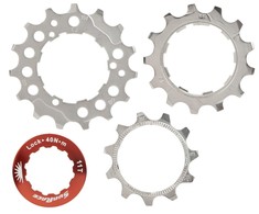 Galinių žvaigždučių komplektas SunRace SPCS11 11-13-15T 11 greičių su užraktu metalinis