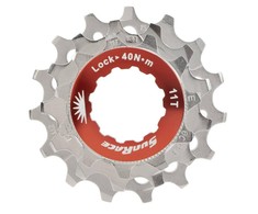 Galinių žvaigždučių komplektas SunRace SPCS11 11-13-15T 11 greičių su užraktu metalinis