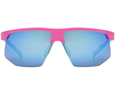 Glasses uvex aerios s pink matt / mirror mėlynas
