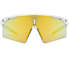 Glasses uvex ultimate pace ultra CV baltas matt / mirror yellow