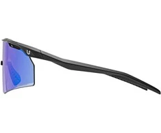 Glasses uvex ultimate pace ultra CV juodas matt / mirror mėlynas