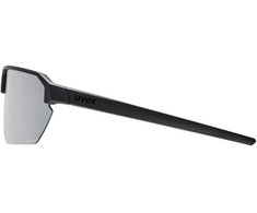 Glasses uvex vectiv juodas matt / mirror sidabrinis