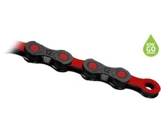 Grandinė KMC DLC12 BlackRed 12-speed 126-links Waxed