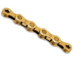 Grandinė KMC e12 Ti-N Gold 12-speed 130-links