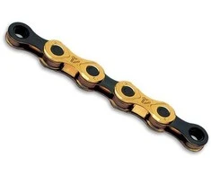 Grandinė KMC X12 Ti-N Gold/Juodas 12-speed 126-links