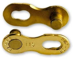 Grandinės sujungimas KMC MissingLink 11R Ti-N Gold (2 pcs.)