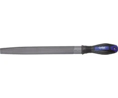 Įrankis Cyclus Tools file Half-round 250mm with plastikas handle (720544)