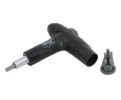 Įrankis Cyclus Tools Torque T-spanner adjustable 4/5/6Nm with Hex 3/4/5mm and Torx T25 bits (720636)