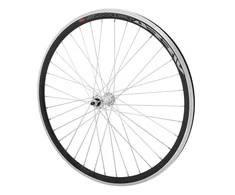 Azimut Acs Priekinis ratas 26" Alu įvorė, mašininiai guoliai, DoubleWall juodas ratlankis
