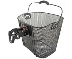 Azimut Acs Krepšelis priekiui Azimut su plastikiniu NEW laikikliu Juodas 35x26x26cm