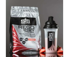 Sportinis maistas milteliais SiS Rego Whey Powder (protein) Strawberry 1.35kg