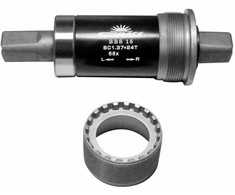 Miniklio velenas SunRace BBS15 BSA 68mm plienas/plienas-127MM