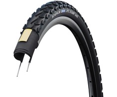 Padanga 24" Schwalbe Land Cruiser HS 450 Active Wired 47-507 Juodas