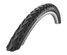 Padanga 24" Schwalbe Land Cruiser HS 450 Active Wired 50-507 Juodas