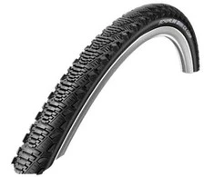 Padanga 26" Schwalbe CX Comp HS 369 Active Wired 50-559 / 26x2.00 Juodas-Reflex