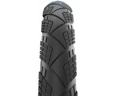 Dviratis 28" Schwalbe Marathon Efficiency HS 617 Evo Fold 50-622 / 28x2.00 Super Race Addix Race Juodas-Reflex