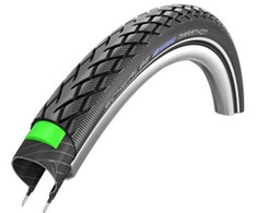 Padanga 28" Schwalbe Marathon HS 420 Perf Wired 47-622 / 28x1.75 Juodas-Reflex