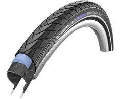 Padanga 28" Schwalbe Marathon Plus HS 348 Perf Wired 47-622 / 28x1.75 Juodas-Reflex