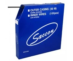 Pavarų šarvas Saccon Italy 4mm 50m su tepalu Box