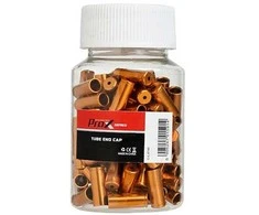 Pavarų šarvo antgaliukas ProX Alu auksinis (100pcs.)