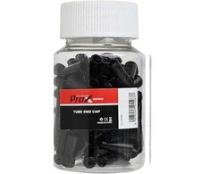 Pavarų šarvo antgaliukas ProX Alu juodas (100pcs.)